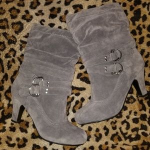 Grey Boots